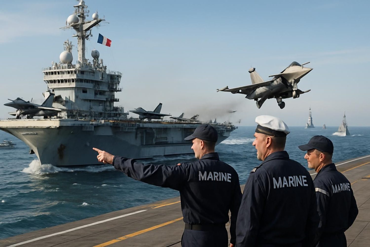 découvrez la flotte de porte-avions français, leurs capacités avancées et les missions principales qu'ils accomplissent pour la défense et la projection de puissance.